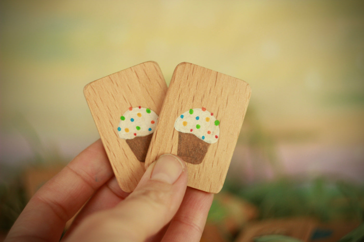 Wooden Memory Game