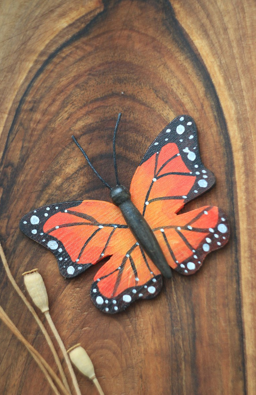 Sale Wooden Monarch Butterfly