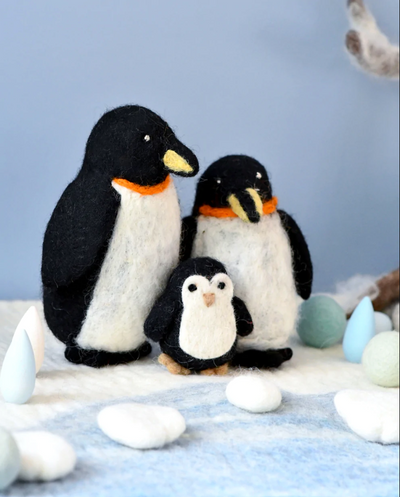 Felt Penguin Family (Set of 3)