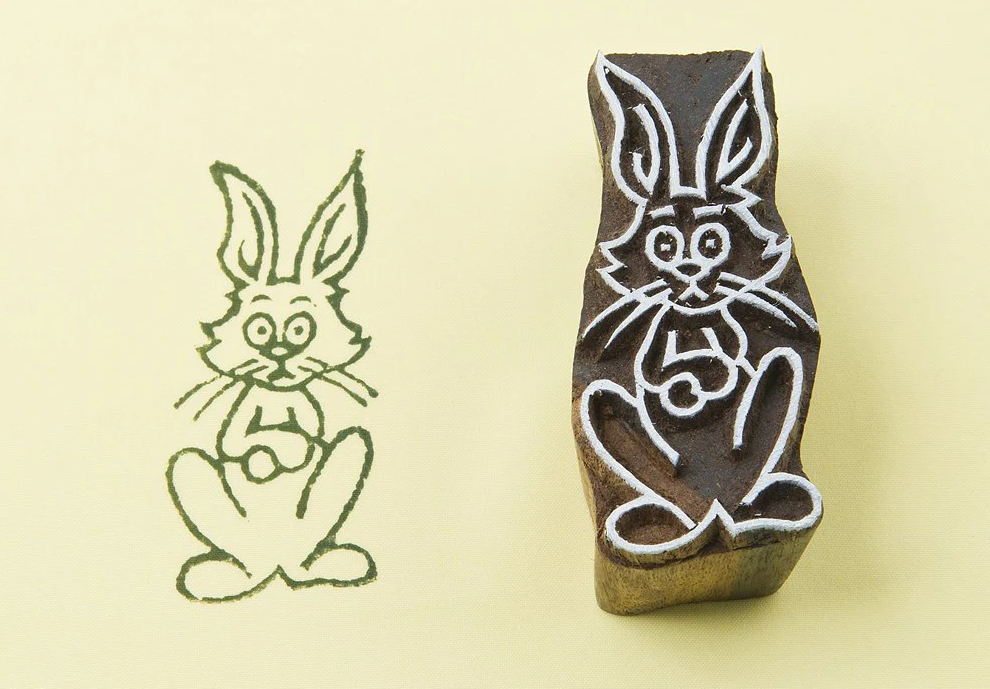 Rabbit Stamp – My Toy Wagon