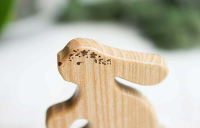 Wooden Rabbit Puzzle
