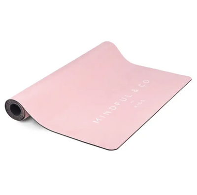 Mindful and Co Kids Yoga Mat, Rose