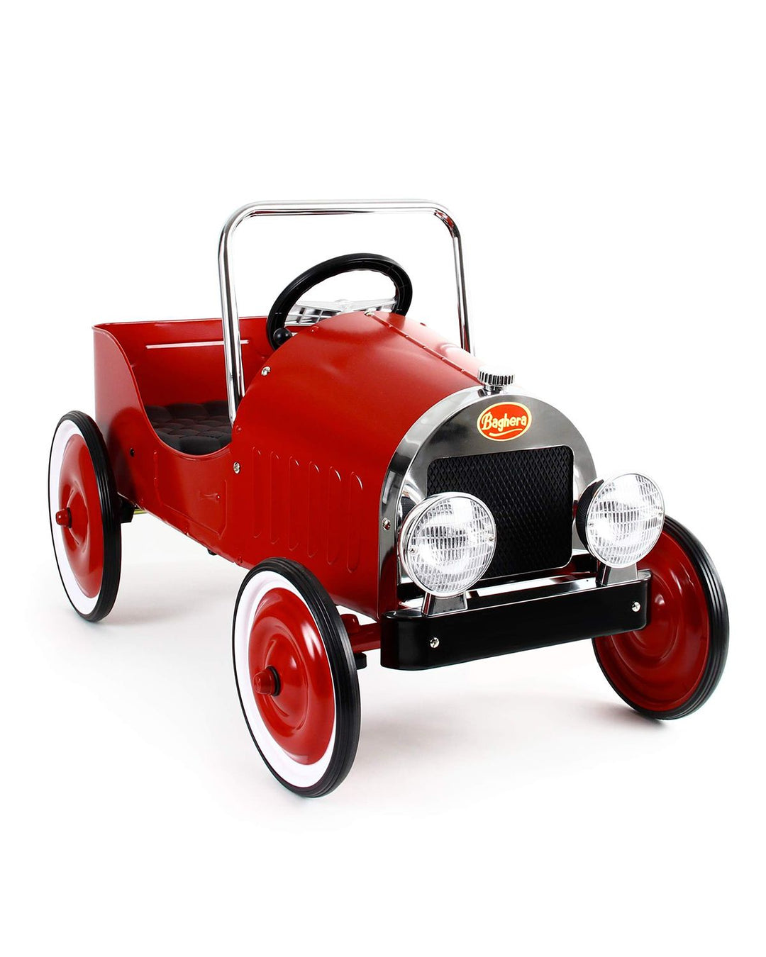 Baghera 1938 Ride On Classic Red Pedal Car – My Toy Wagon