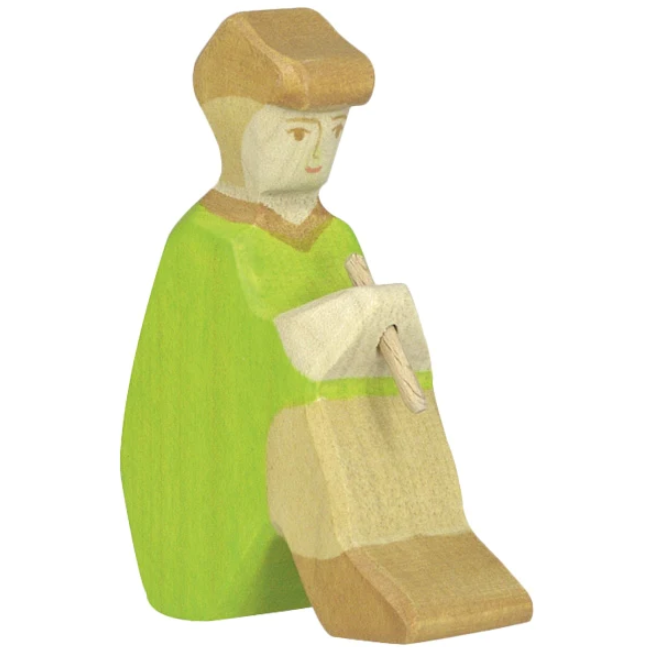 Holztiger Shepherd with Flute 3