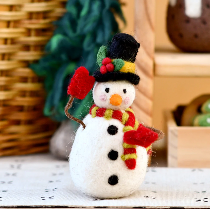 Sale Felt Snowman with Top Hat