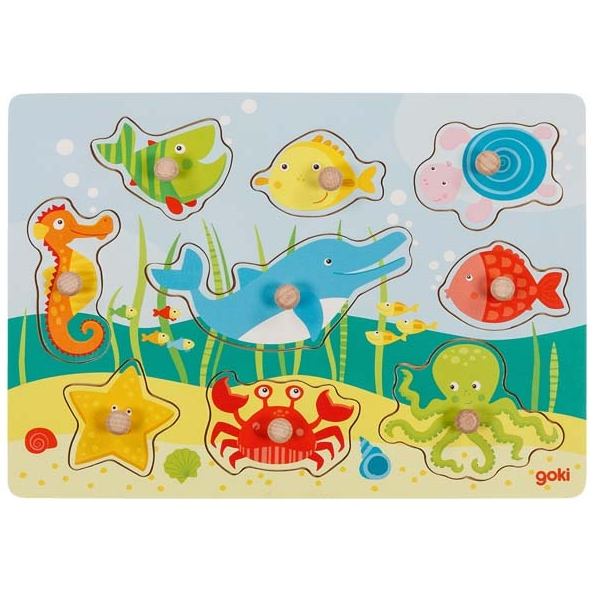 Sale Goki Underwater World II Lift-Out Puzzle