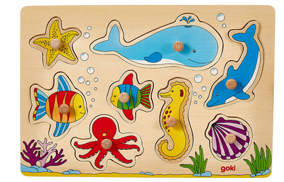 Goki Underwater World Lift-Out Puzzle