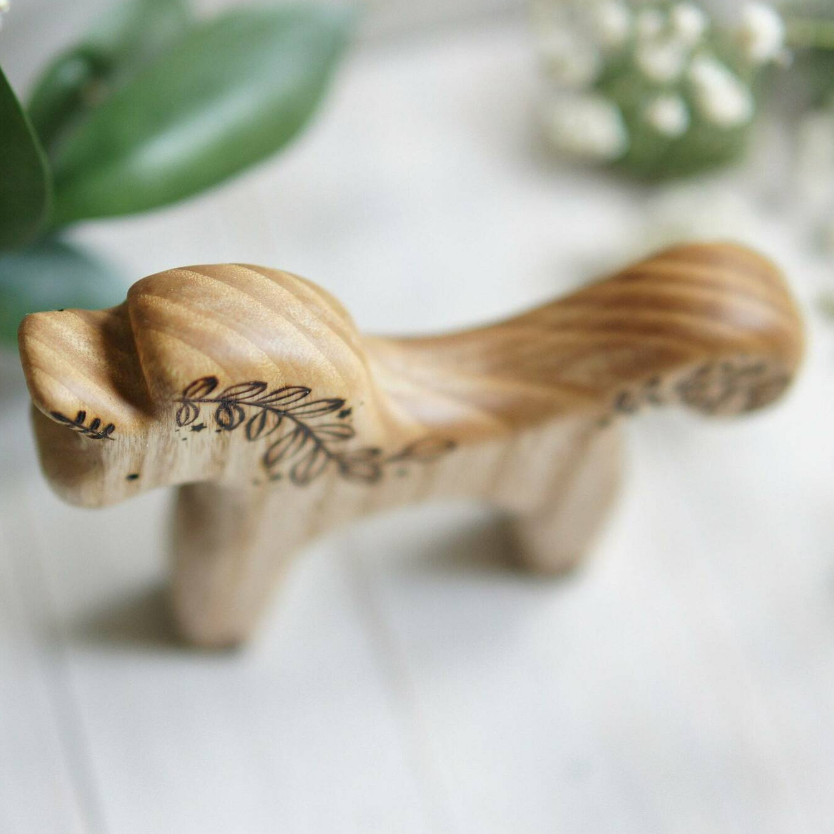 Wooden Unicorn, Flower | Tiny Fox Hole | My Toy Wagon