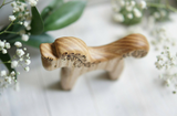 Wooden Unicorn Toy, Flower · view 3