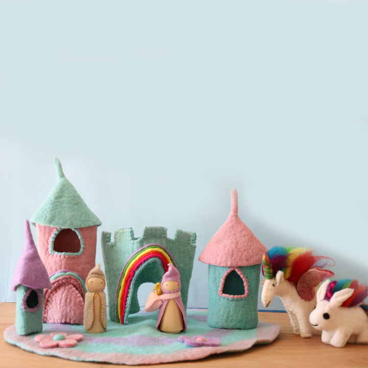 Felt Unicorn Castle