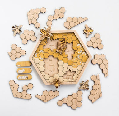 Sale Montessori Honeycomb Puzzle