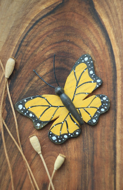 Sale Wooden Butterflies, Set of 3